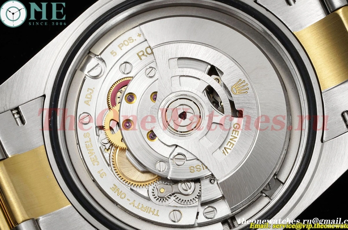 126333 SS Oyster GMF Stk 41MM Datejust 904L Grey YG VR3235 0322